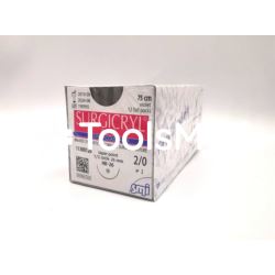 Surgicryl PGA USP 2 z igłą odwr. tnącą 3/8 koła